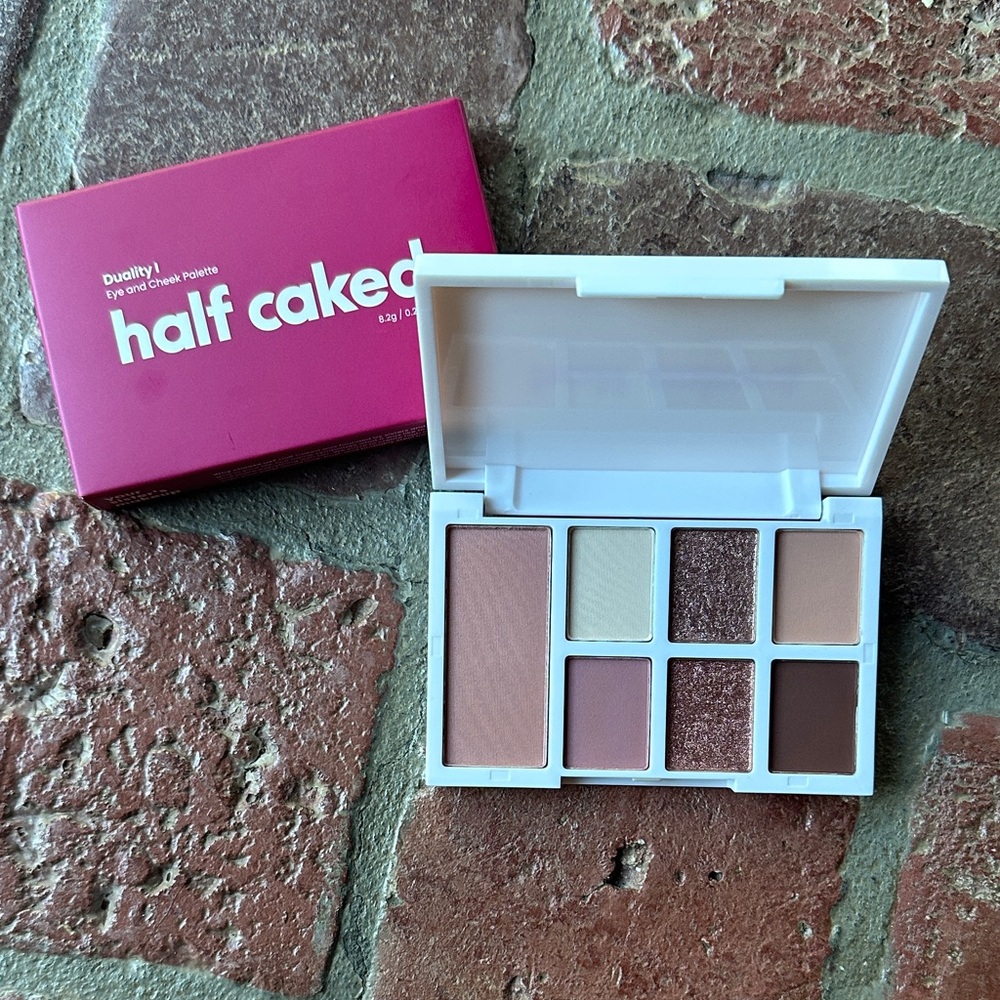 Half Caked Duality I Eye and Cheek Palette